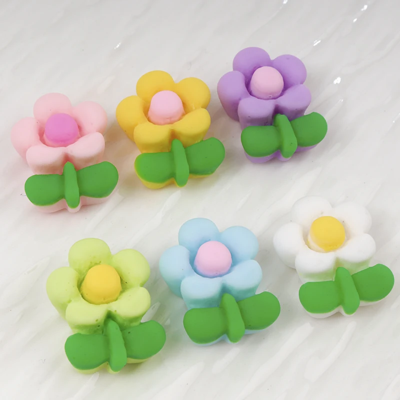 Resin Art Earrings Material - 20/100 ชิ้น Mini ดอกไม้ DIY เรซิ่นหัตถกรรมสมุดภาพ