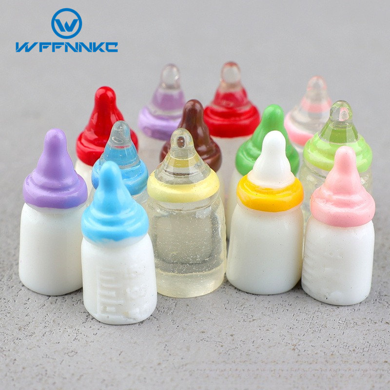 Resin Art Earrings Material - Wffnnkc 10ชิ้นขวดการ์ตูนจำลองวัสดุเรซิ่นเสน่ห์ต่างหู DIY เครื่องประดับตกแต่งอุปกรณ์งานประดิษฐ์ศิลปะบ้านขนาดเล็ก