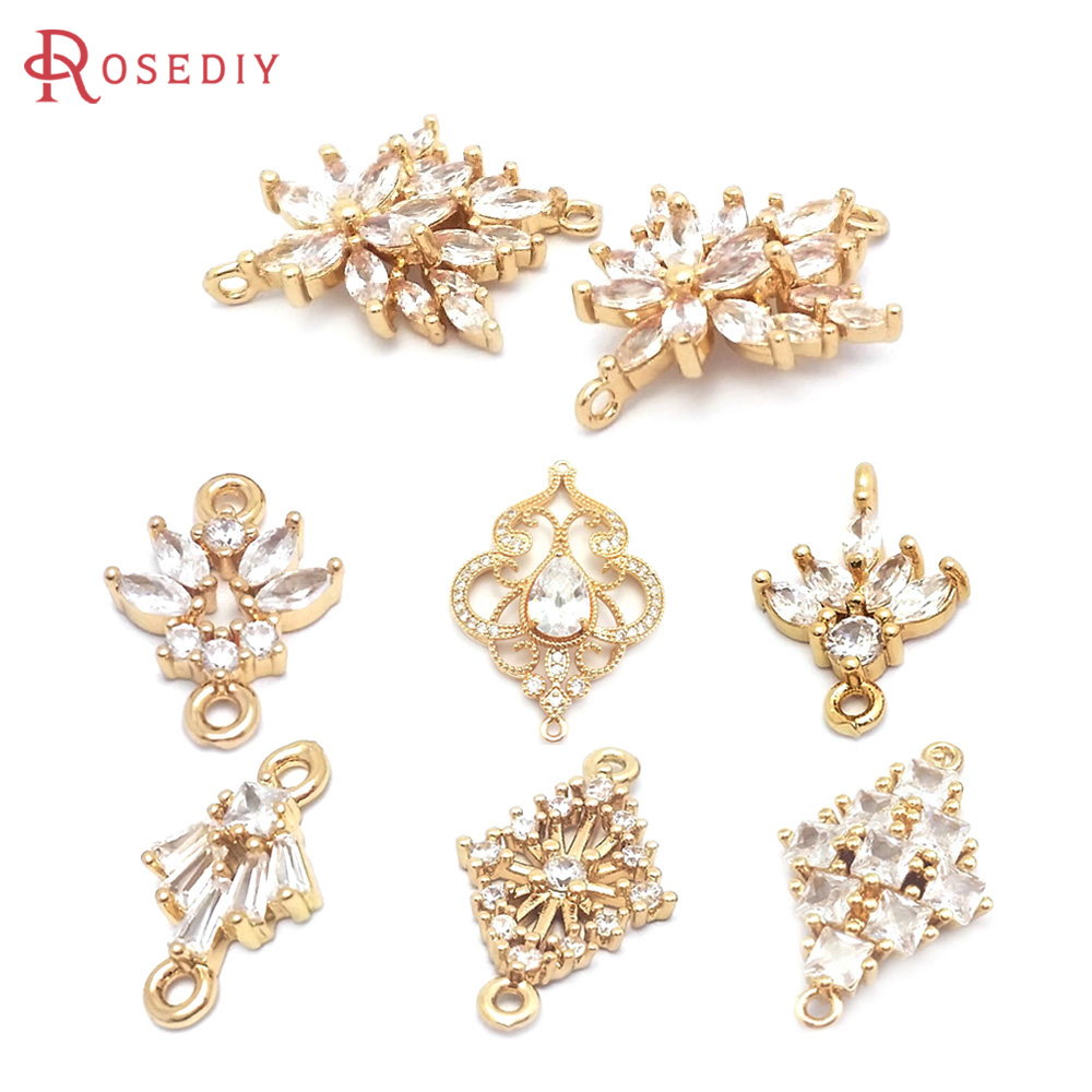 Gold Leaf Foil - คุณภาพสูง 18K Gold สีทองเหลือง 2 หลุมดอกไม้