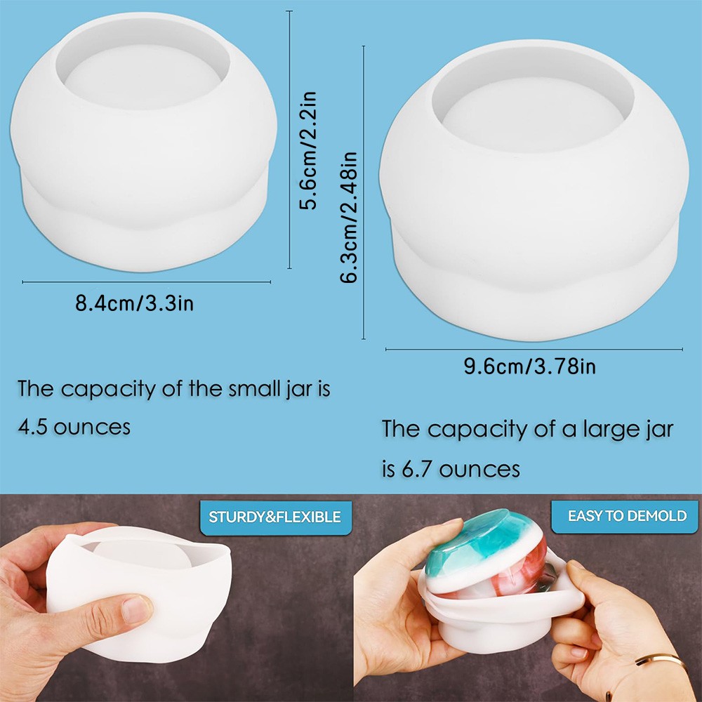 แม่พิมพ์ซิลิโคนกล่องเก็บกาวเรซ - Resin Art Mould บทวิจารณ์และราคา