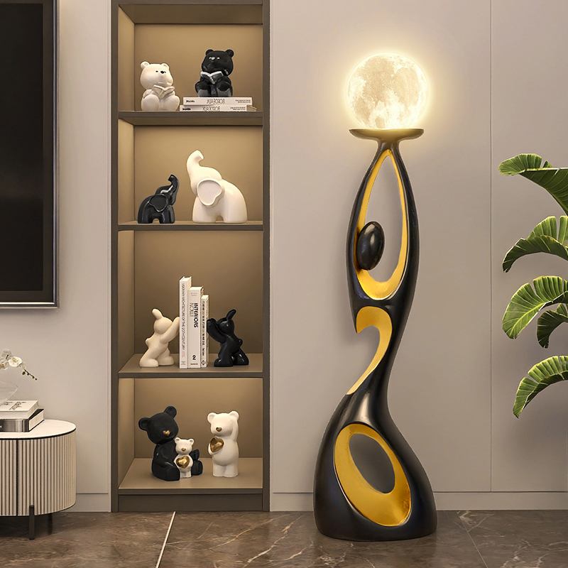 โคมไฟตั้งพื้นเรซิ่นดีไซน์อิตาล - Resin Art Floor Design บทวิจารณ์และราคา