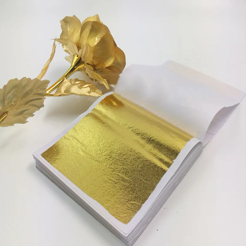 กระดาษฟอยล์ทองแดงเคลือบทองคำขา - Gold Leaf Foil บทวิจารณ์และราคา