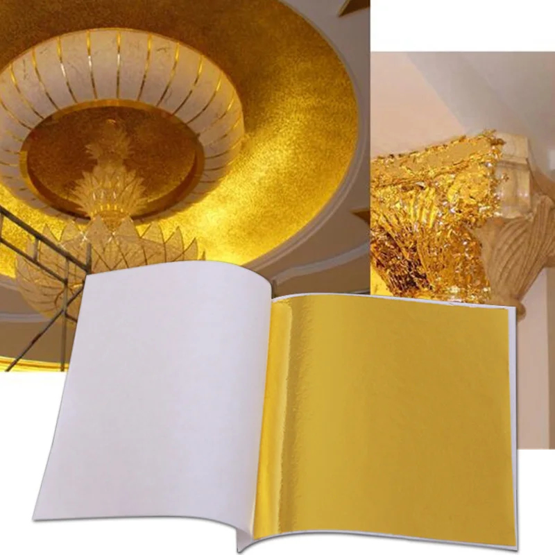 กระดาษฟอยล์ทองแดงเคลือบทองคำขา - Gold Leaf Foil บทวิจารณ์และราคา