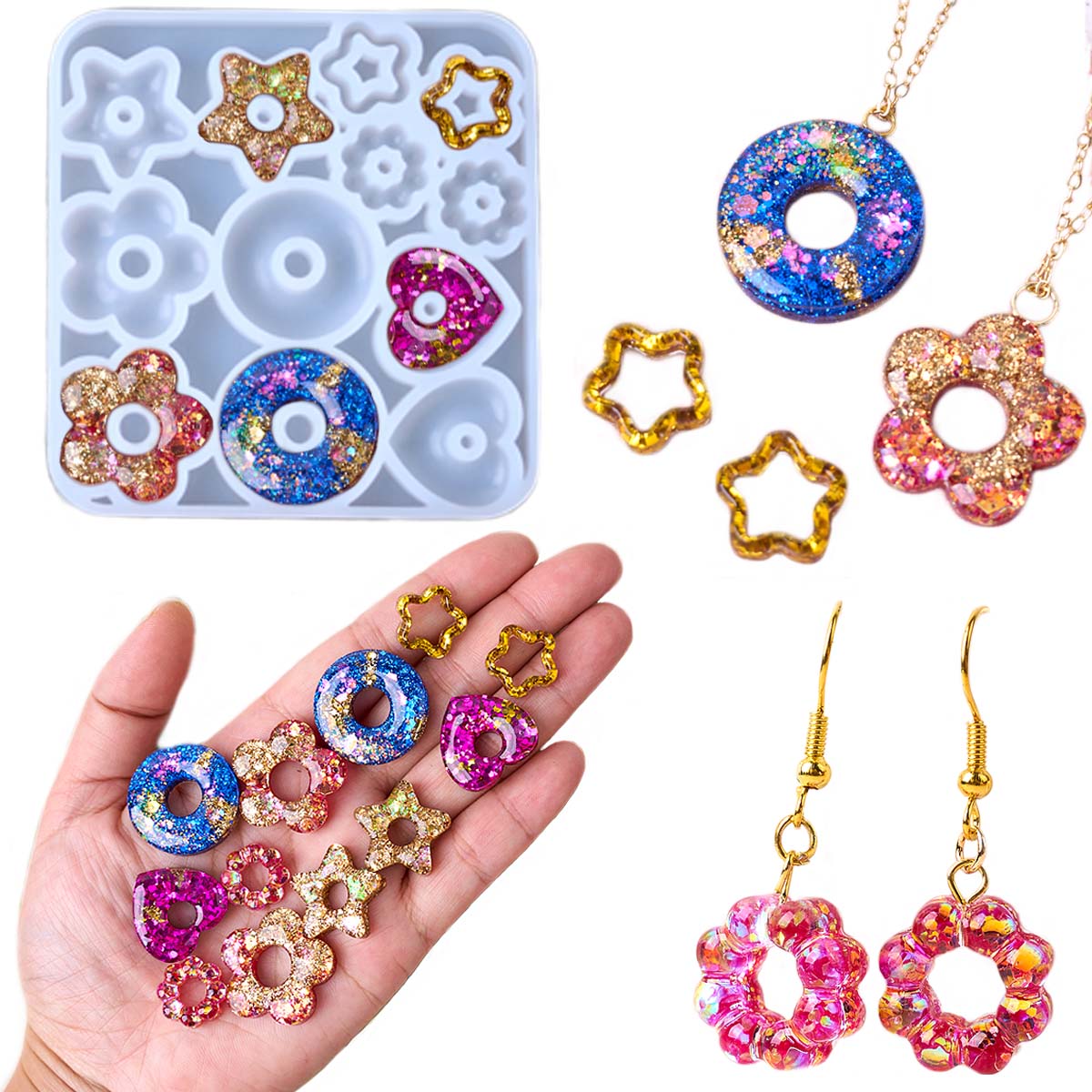 Multifuntional เครื่องประดับแม - Resin Art Mould บทวิจารณ์และราคา