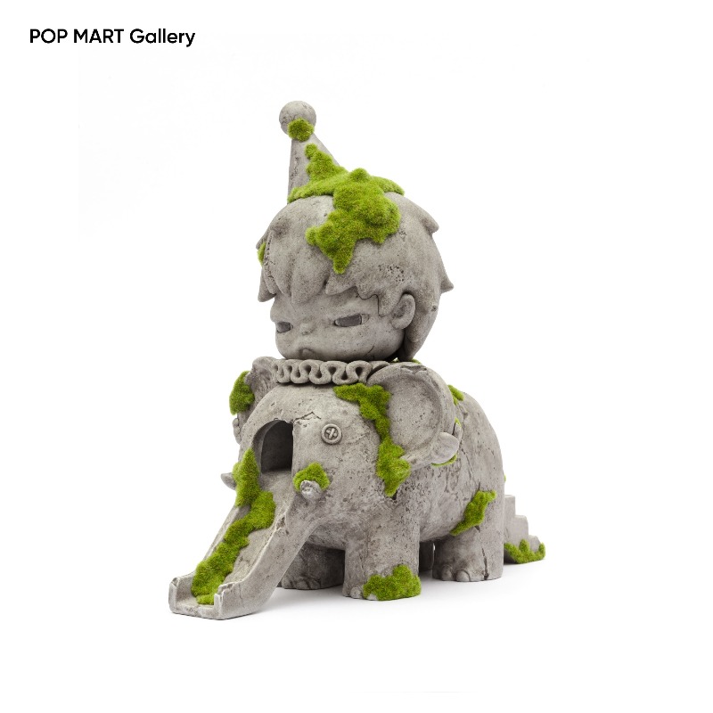 POP MART ฮิโรโนะ ช้างสไลด์ งาน - Resin Art Sculptures บทวิจารณ์และราคา