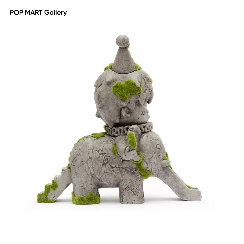 POP MART ฮิโรโนะ ช้างสไลด์ งาน - Resin Art Sculptures บทวิจารณ์และราคา