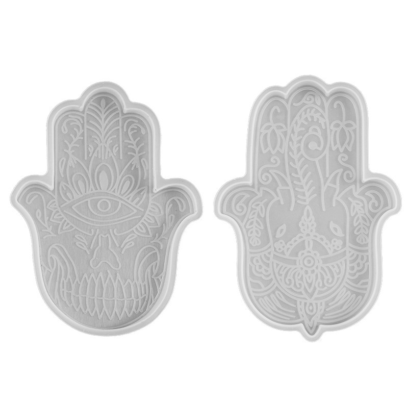 1 Pcs DIY Coaster มือของ Fatim - Resin Art Mould บทวิจารณ์และราคา
