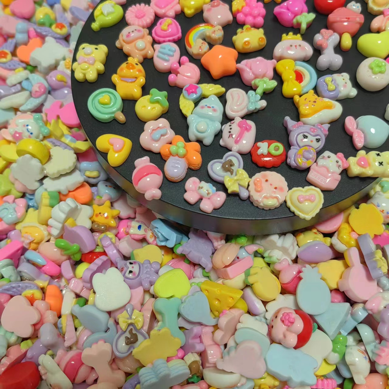 เครื่องประดับตกแต่งเล็บรูปสัตว - Resin Art Earrings Material บทวิจารณ์และราคา