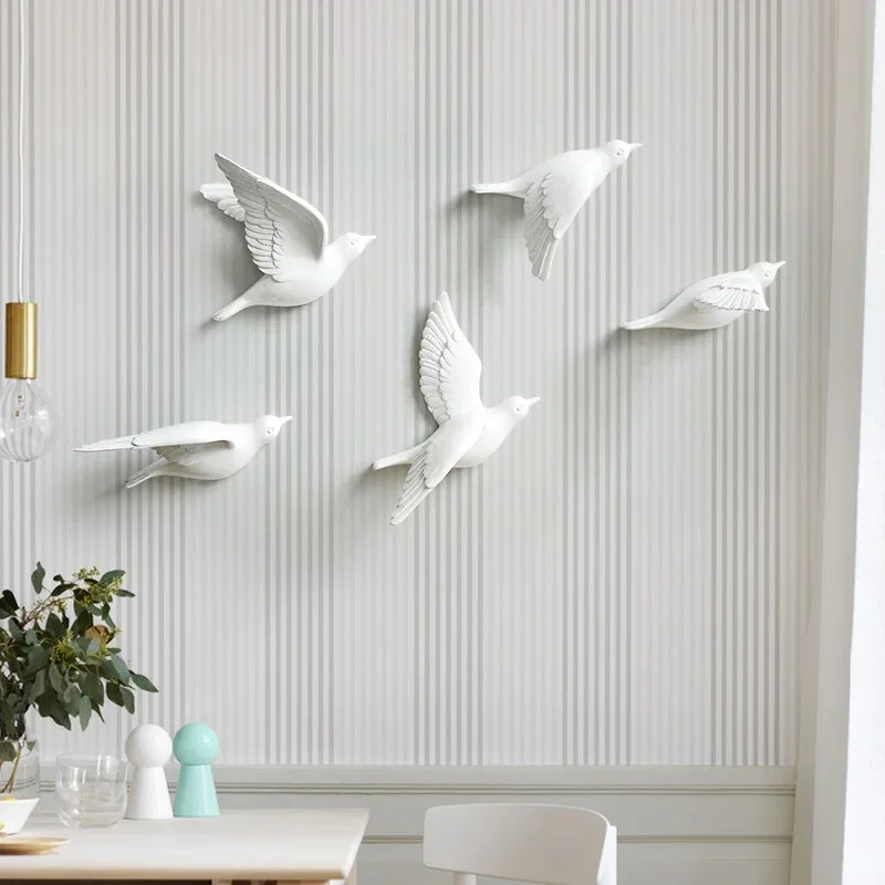 ยุโรปเรซิ่นนกแขวนผนัง Pigeon ห - Background Resin Art บทวิจารณ์และราคา