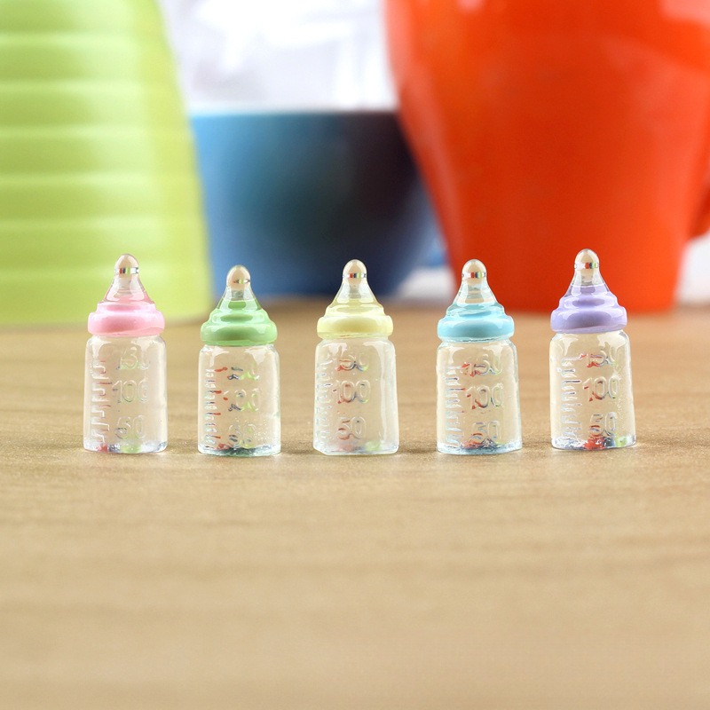 Wffnnkc 10ชิ้นขวดการ์ตูนจำลองว - Resin Art Earrings Material บทวิจารณ์และราคา