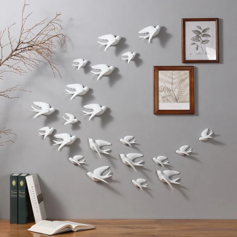 เซรามิคสร้างสรรค์นกแขวนผนัง Pi - Background Resin Art บทวิจารณ์และราคา