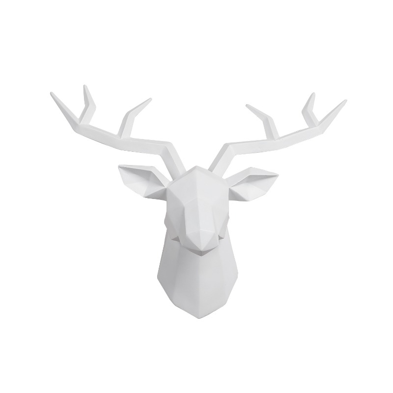 งานประติมากรรมรูปหัวกวาง 1 ชิ้ - Resin Art Sculptures บทวิจารณ์และราคา