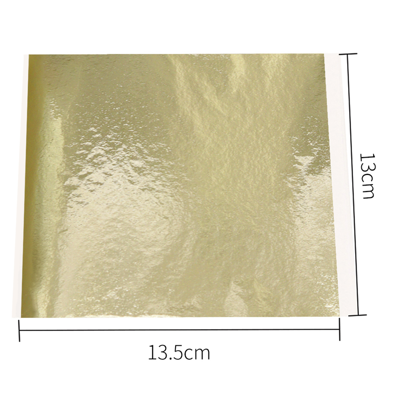 13x13.5 ซม.แชมเปญเงินฟอยล์กระด - Gold Leaf Foil บทวิจารณ์และราคา
