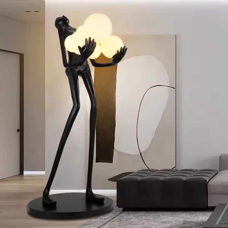 โคมไฟตั้งพื้นเรซิ่นรูปทรงศิลปะ - Resin Art Floor Design บทวิจารณ์และราคา