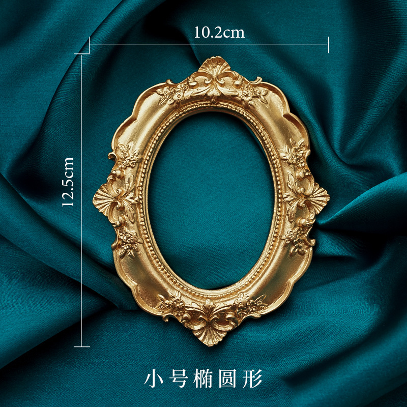 Golden Retro กรอบรูปเล็บเครื่อ - Background Resin Art บทวิจารณ์และราคา