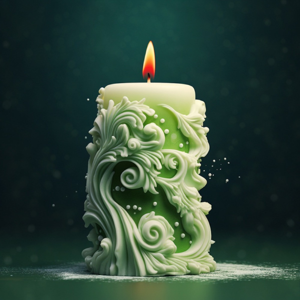 เรขาคณิตแกะสลักทรงกระบอกซิลิโค - Resin Art Sculptures บทวิจารณ์และราคา