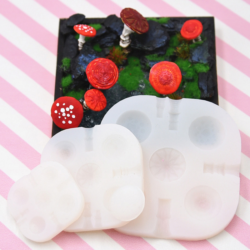 แม่พิมพ์ซิลิโคนรูปเห็ดขนาดเล็ก - Resin Art Mould บทวิจารณ์และราคา