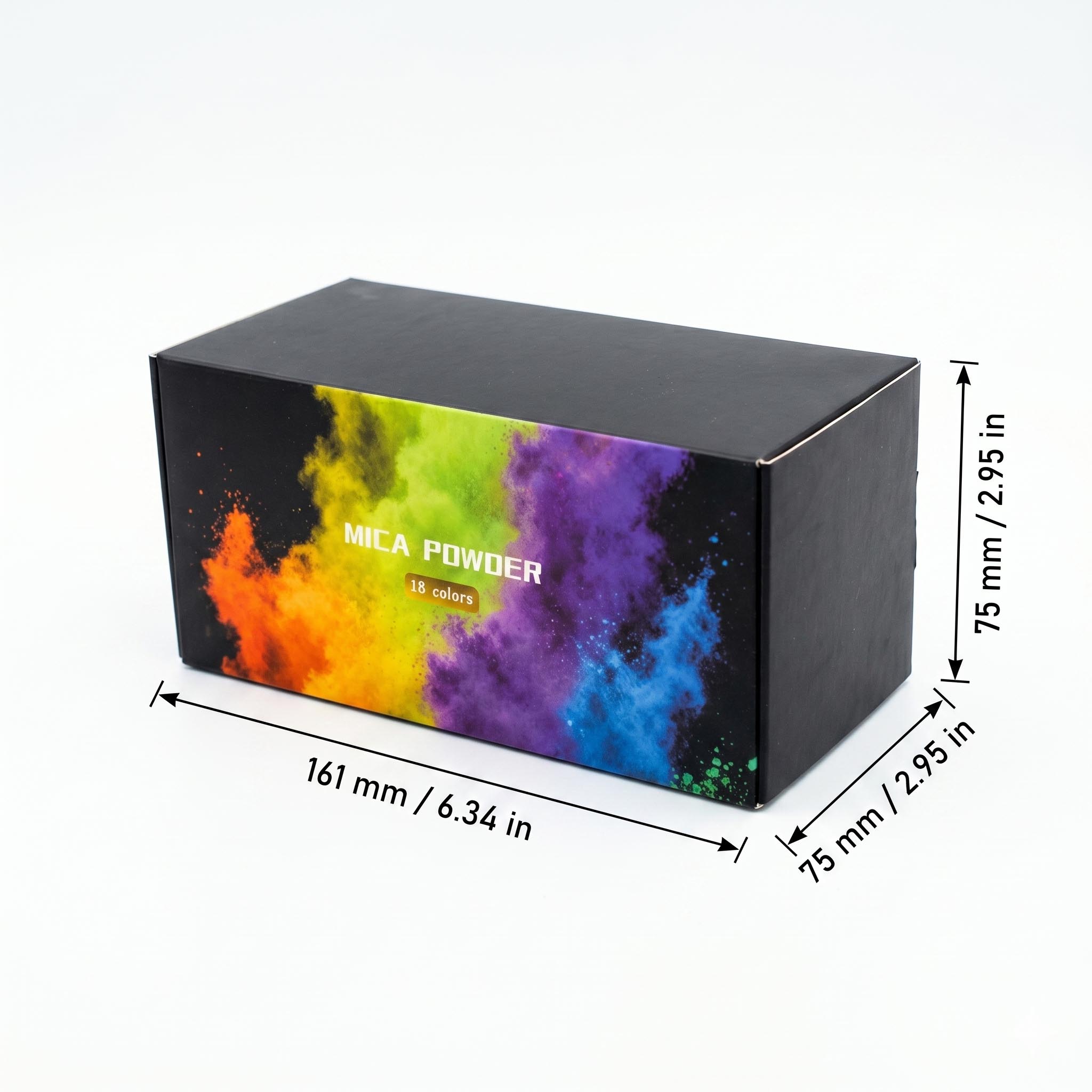 ชุดผงไมก้า 18 สี พร้อมเกล็ดฟอย - Mica Flake Resin บทวิจารณ์และราคา