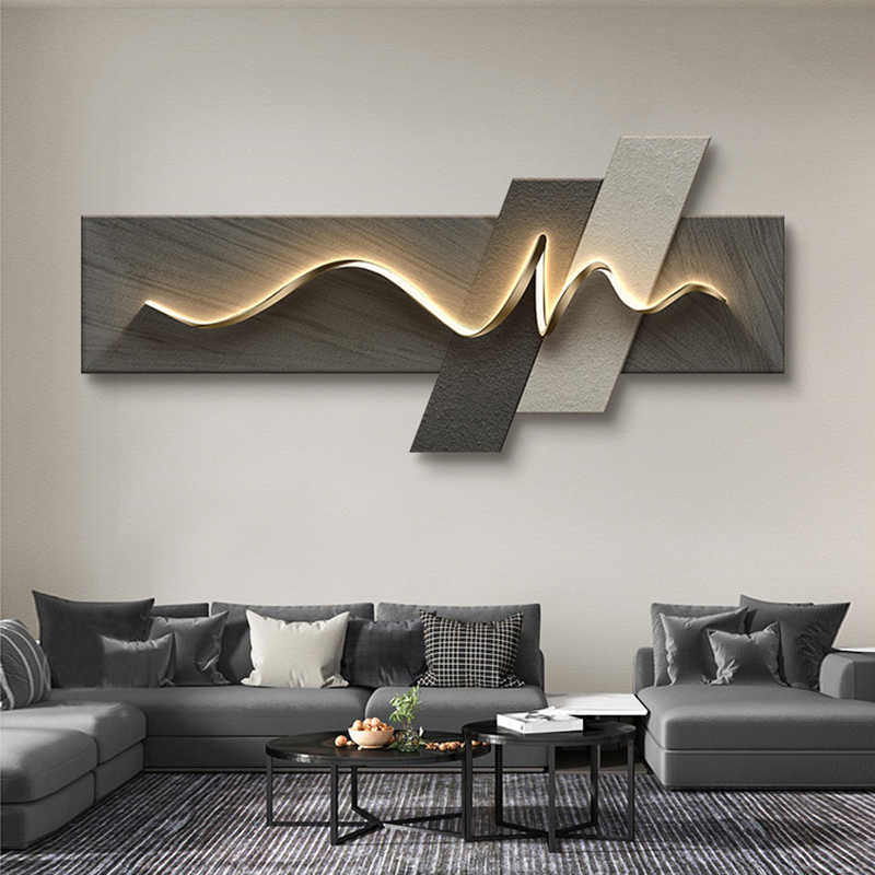 ภาพตกแต่งห้องนั่งเล่น ไฟ LED ส - Background Resin Art บทวิจารณ์และราคา