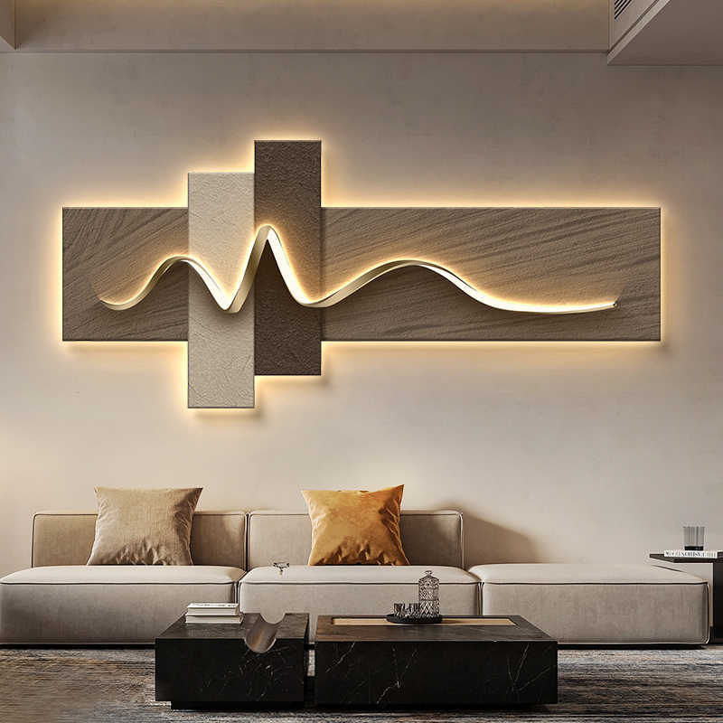 ภาพตกแต่งห้องนั่งเล่น ไฟ LED ส - Background Resin Art บทวิจารณ์และราคา