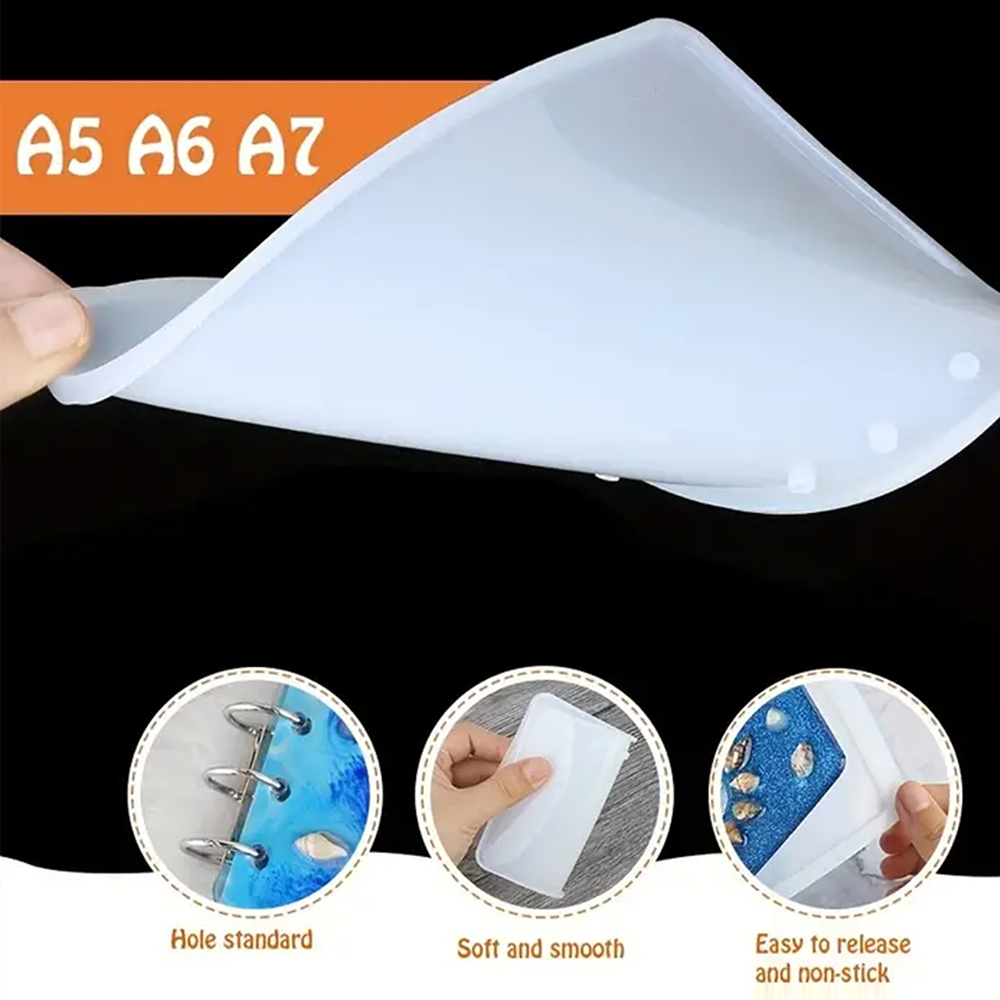 Note Book ซิลิโคนเรซินแม่พิมพ์ - Resin Art Made Simple Book บทวิจารณ์และราคา