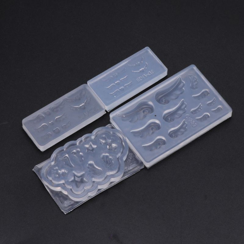 DIY อุปกรณ์ตกแต่งเล็บเล็บแม่แบ - Resin Art Earrings Material บทวิจารณ์และราคา