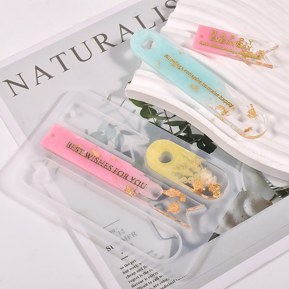 รูปไข่บุ๊คมาร์คแม่พิมพ์ซิลิโคน - Resin Art Made Simple Book บทวิจารณ์และราคา