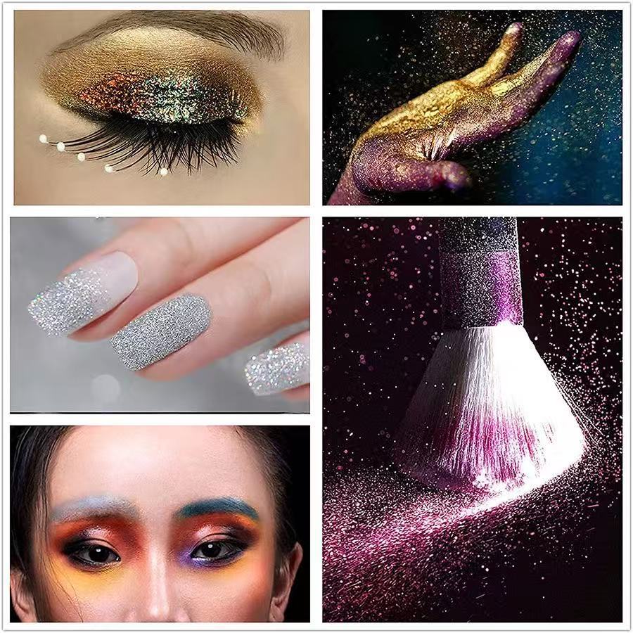 ชุดกลิตเตอร์โฮโลแกรมแบบผสม – เ - Mica Flake Resin บทวิจารณ์และราคา